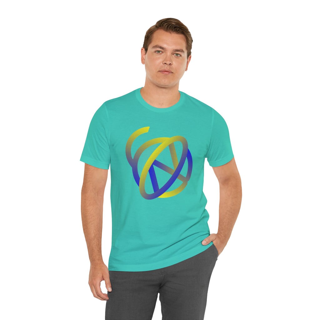 Yellow N Blue Logo - Color