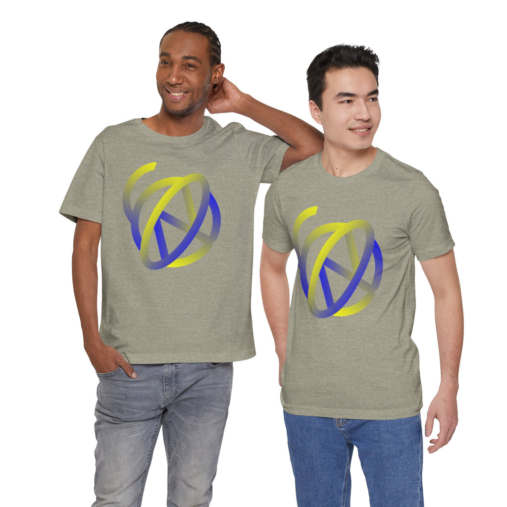 Yellow N Blue Logo - Color