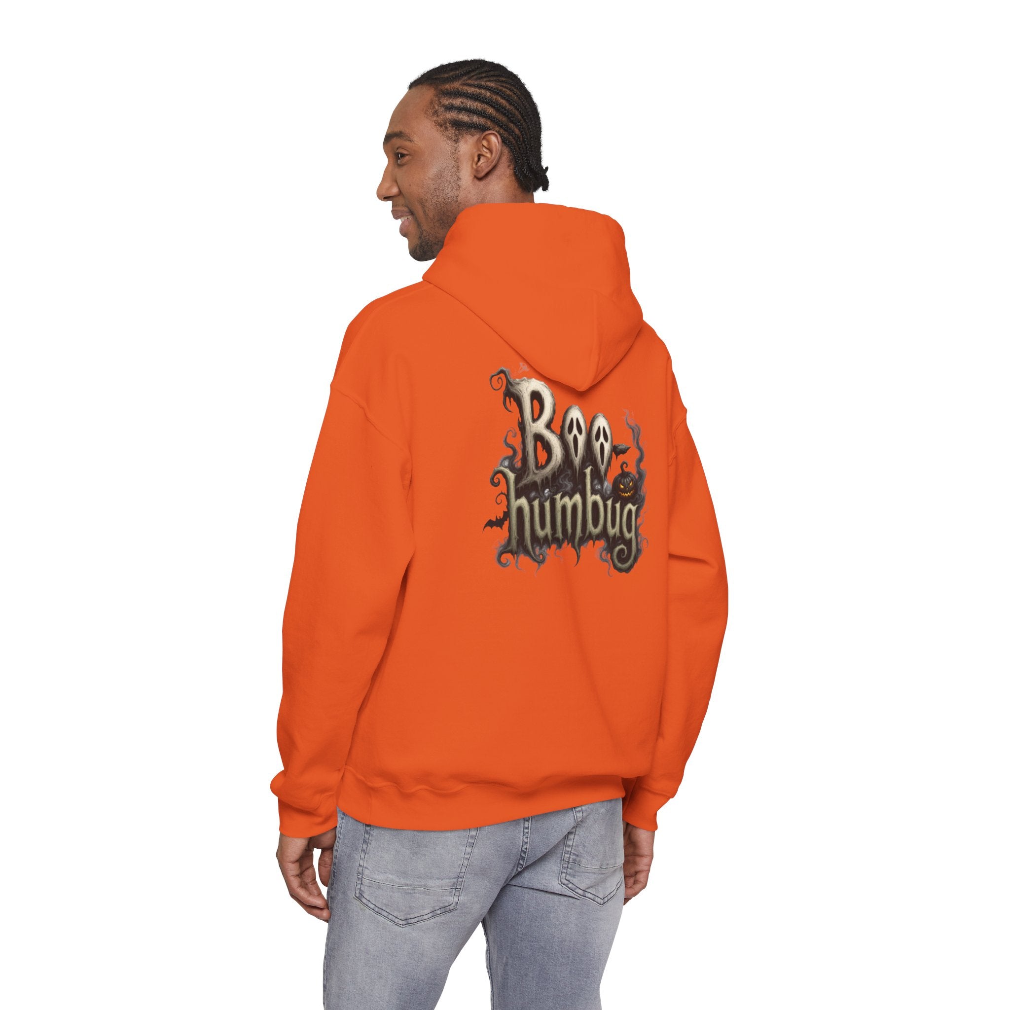 Hoodie — "Boo Humbug" Halloween Graphic Hooded Sweatshirt
