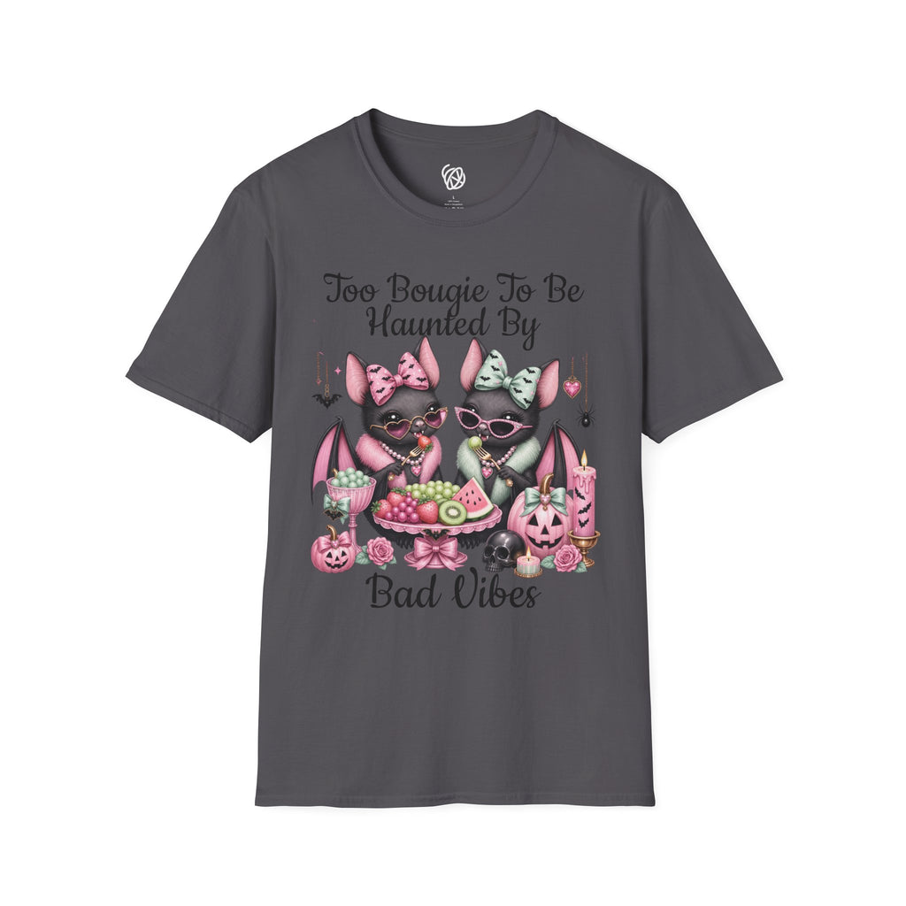 Bat Sisters Graphic Tee — Cute Gothic Kawaii Bats with Bows