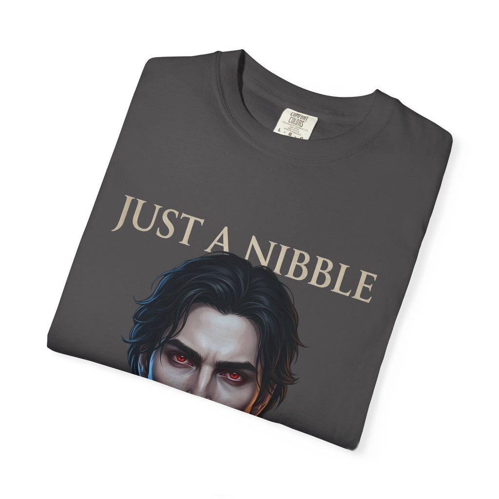 Vampire Portrait T-Shirt "Just a Nibble" – Gothic Gothic Graphic Tee