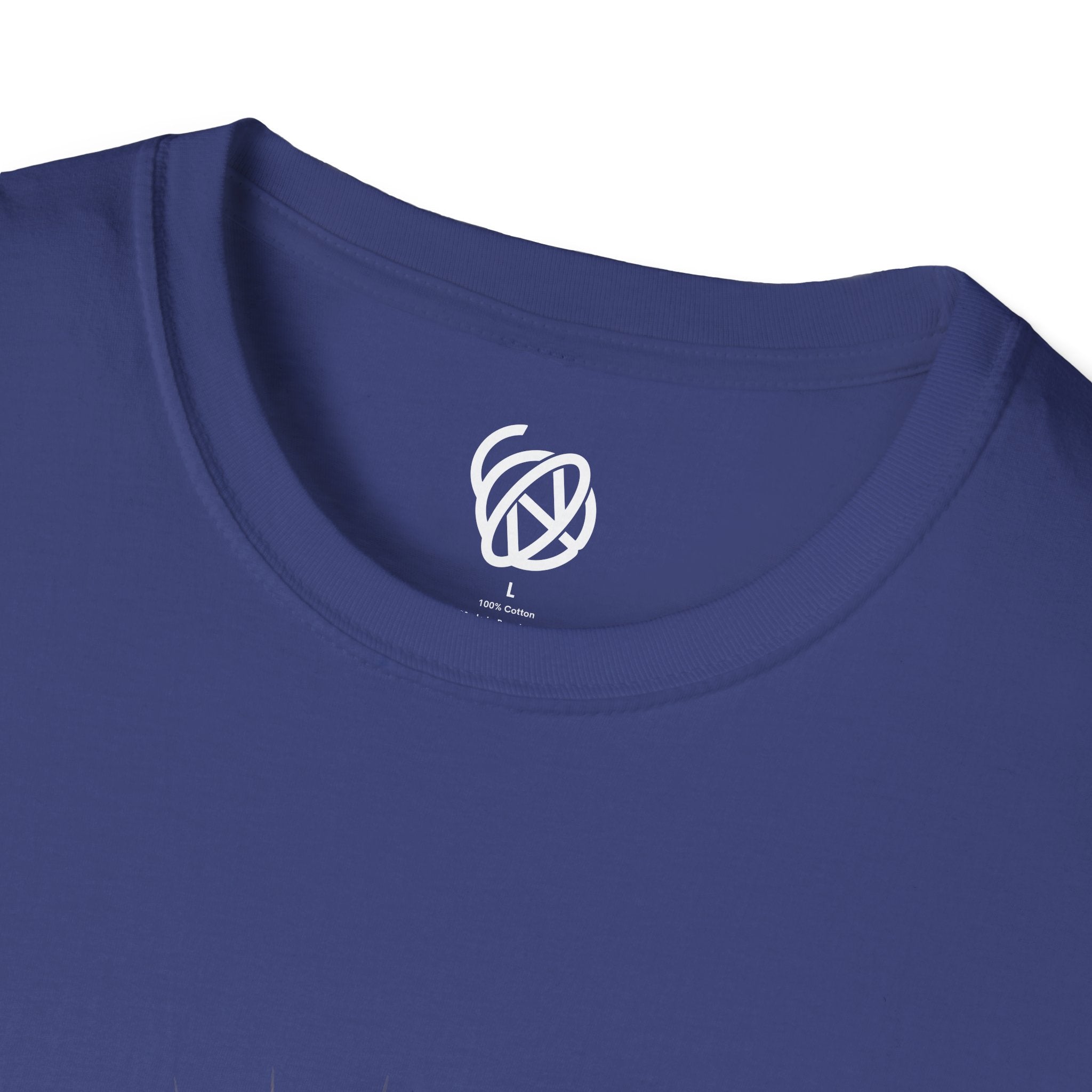 Leo Zodiac T-Shirt — Gold Script Astrology Tee for Leo Season