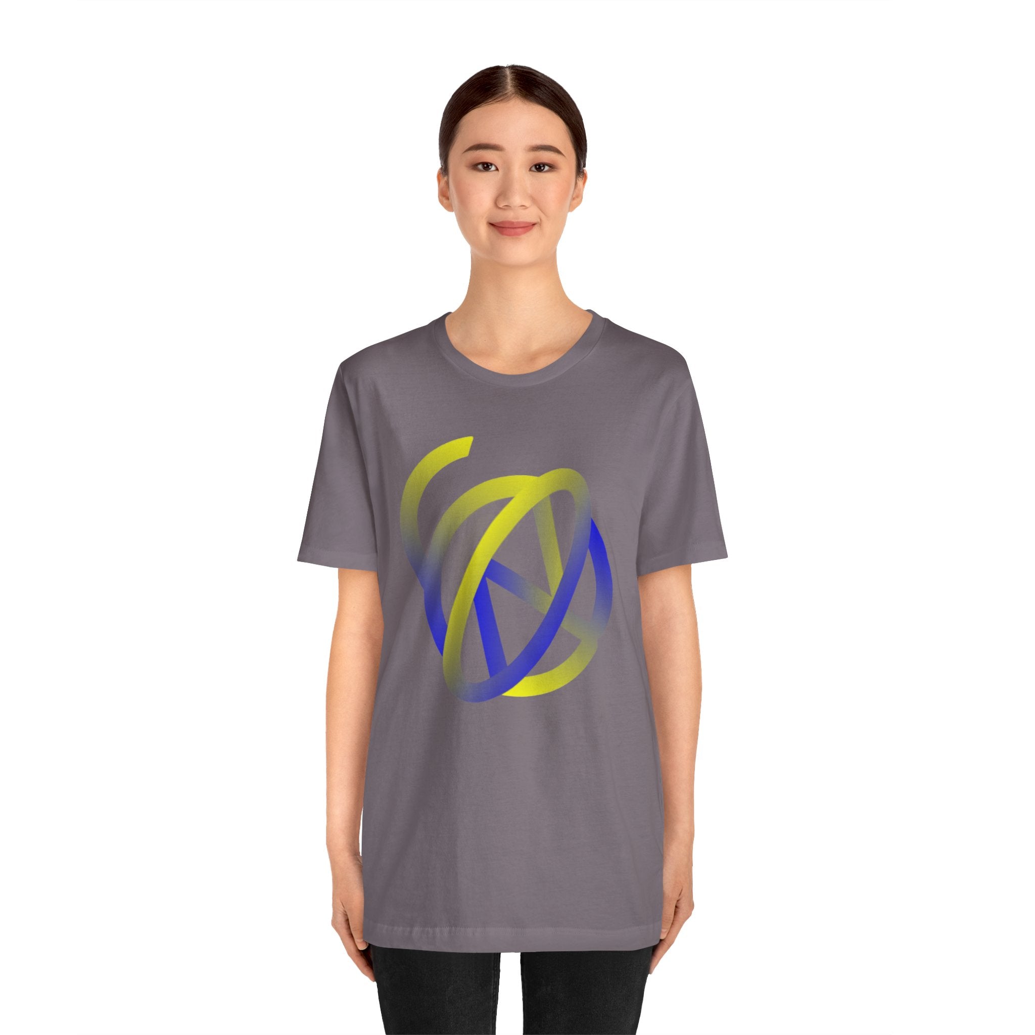 Yellow N Blue Logo - Color