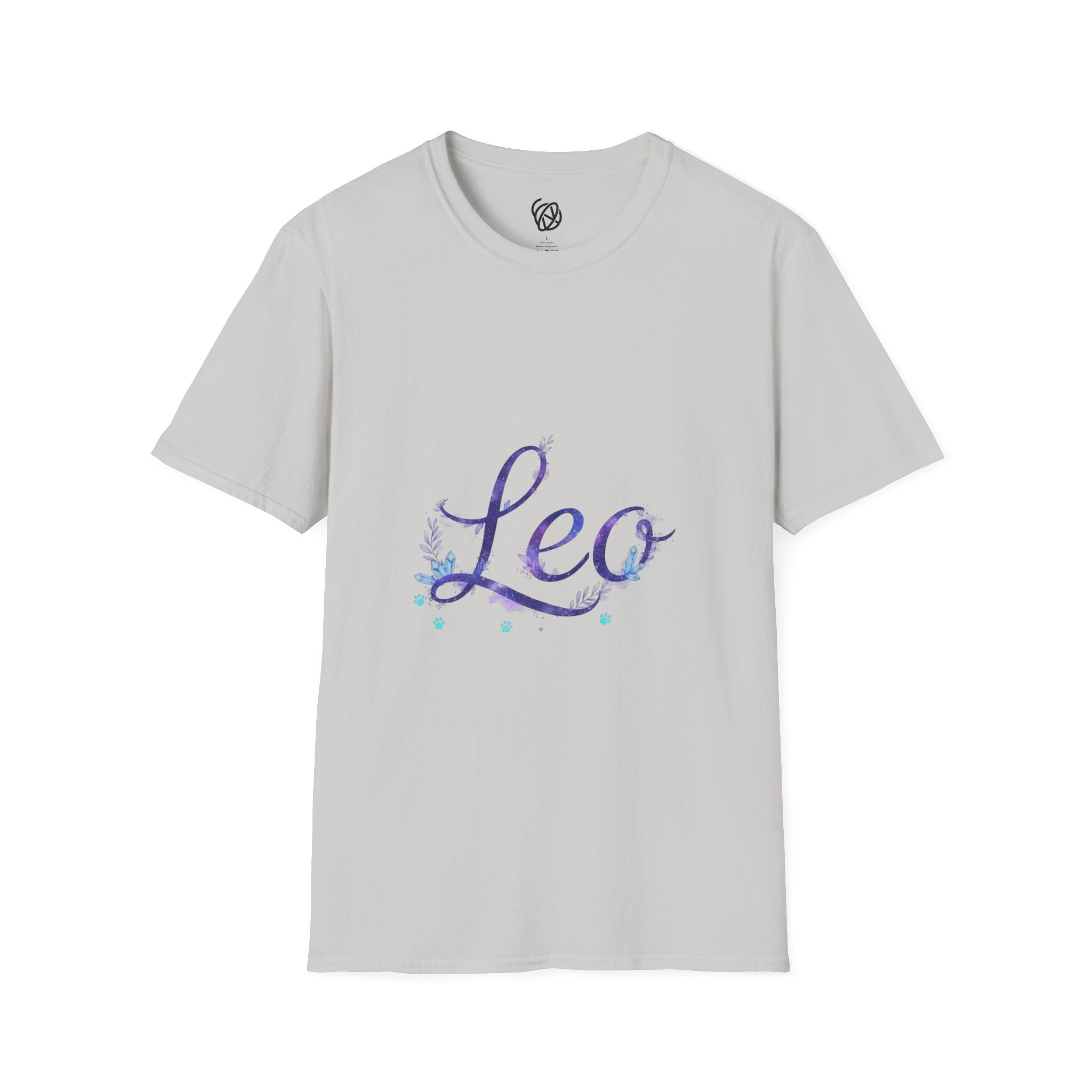 Leo Zodiac T-Shirt — Purple Constellation Astrology Tee