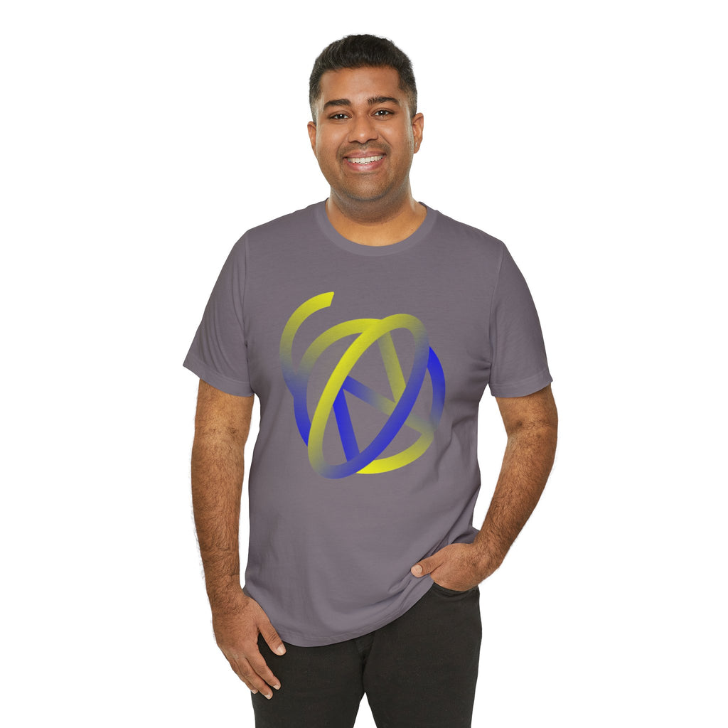 Yellow N Blue Logo - Color