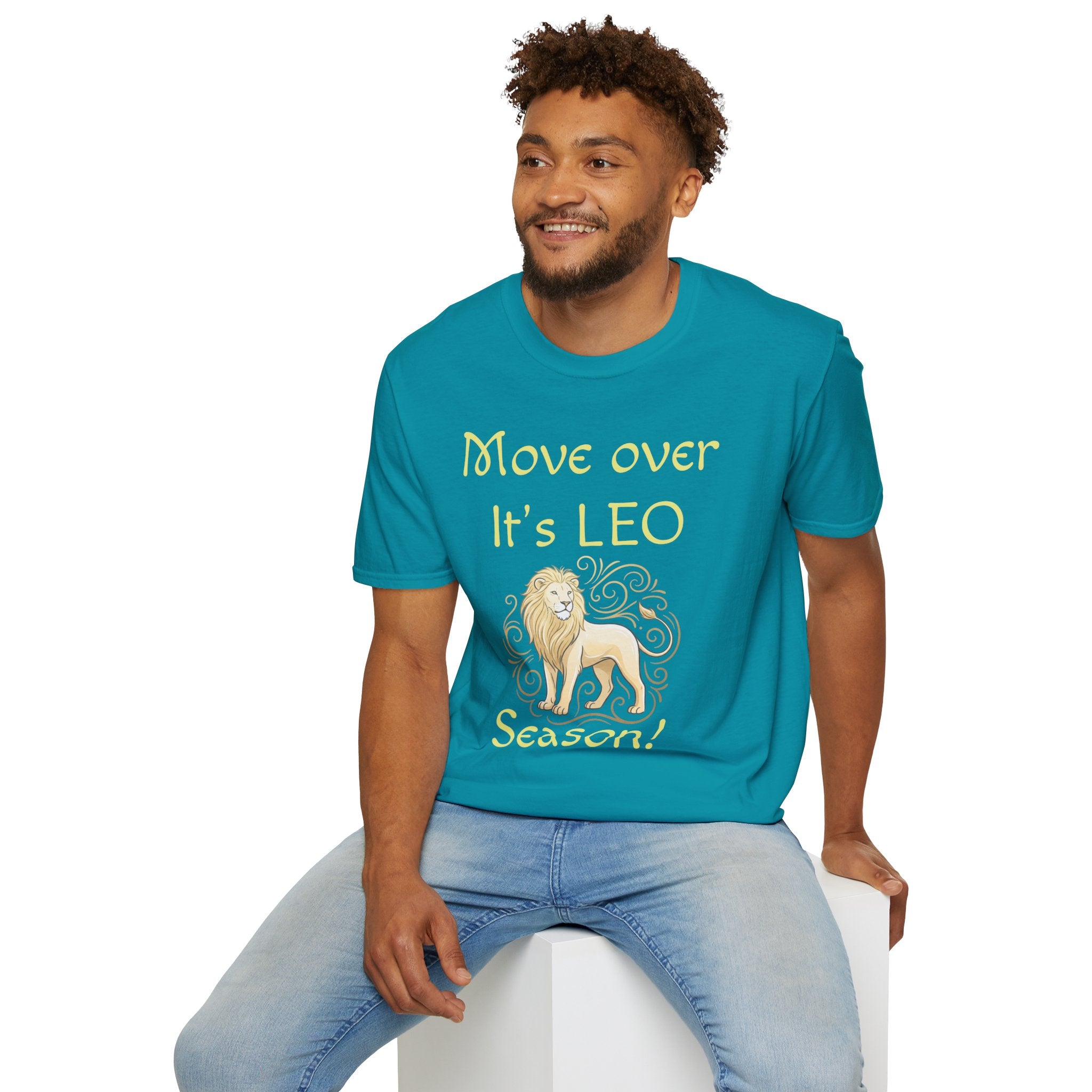 Move Over It’s LEO Season T-Shirt — Zodiac Leo Lion Astrology Tee