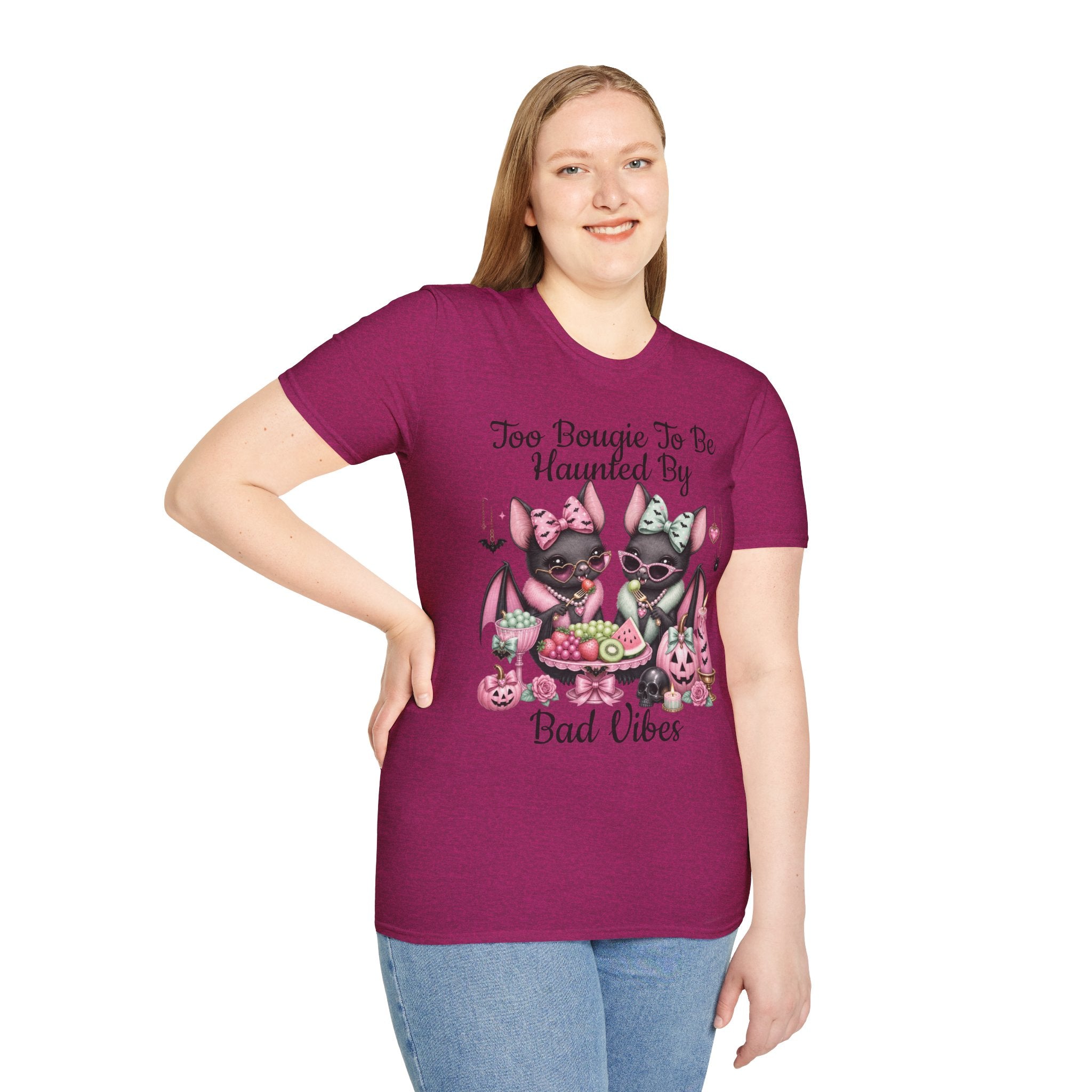 Bat Sisters Graphic Tee — Cute Gothic Kawaii Bats with Bows