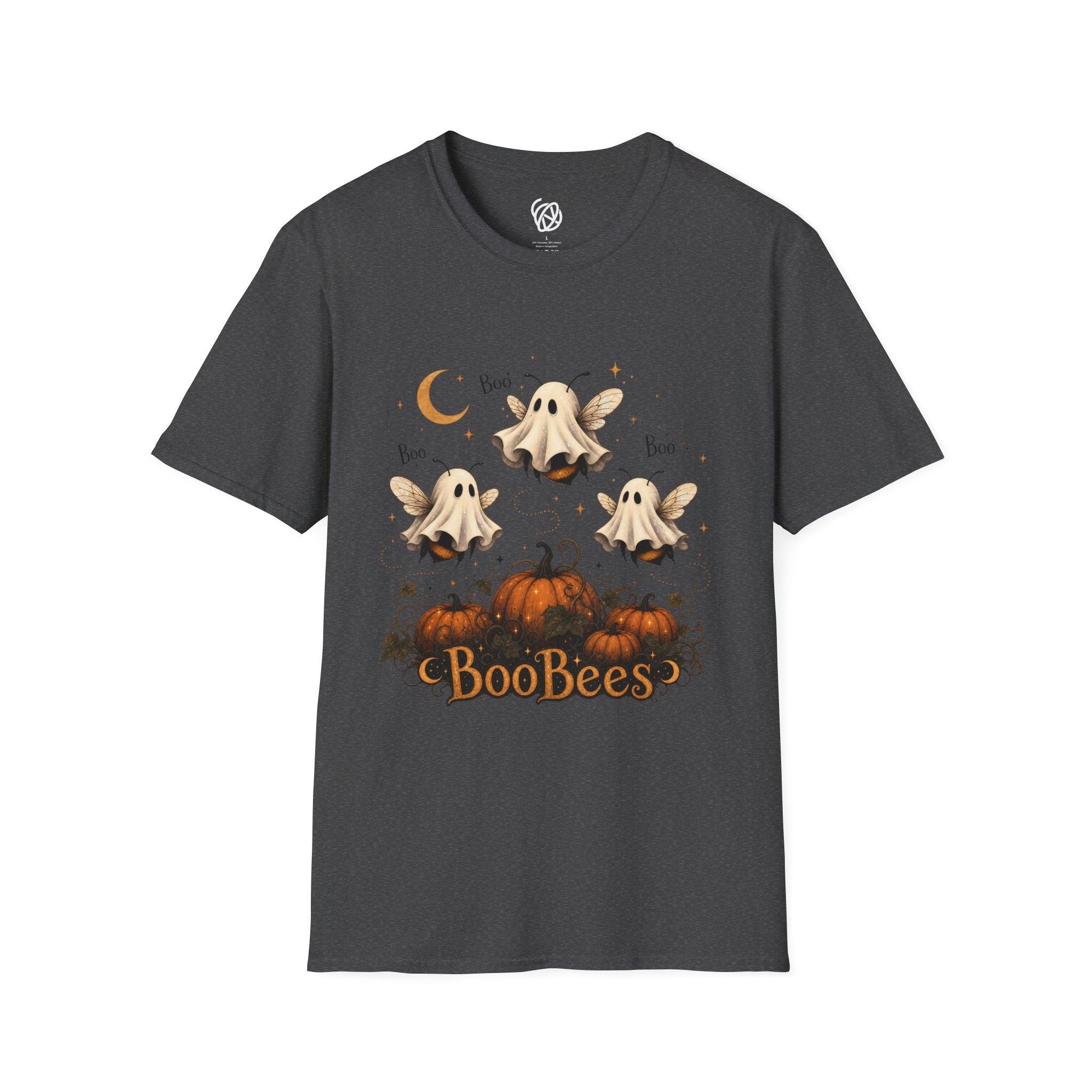 BooBees Halloween T-Shirt — Cute Ghost Bees Pumpkin Boo Tee