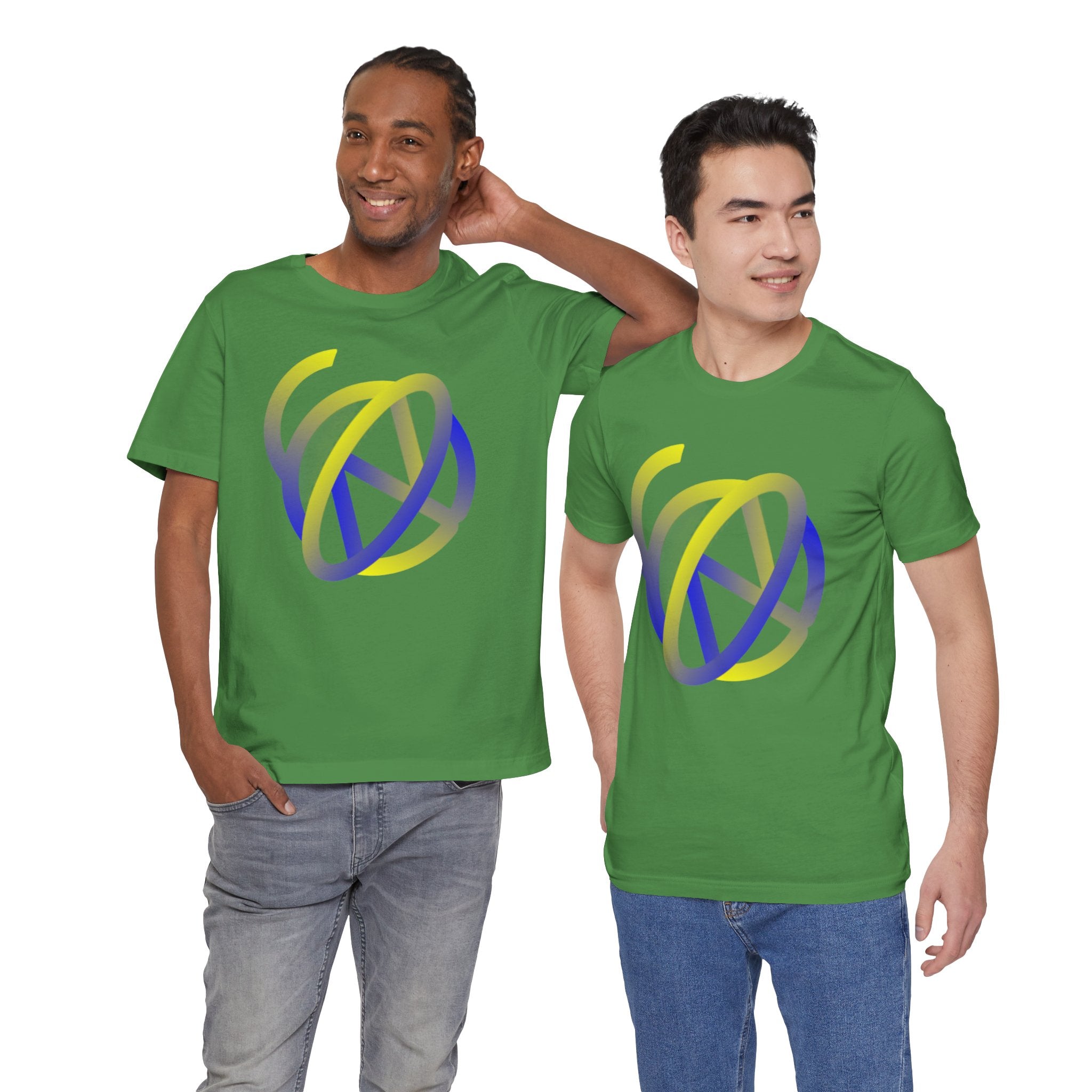 Yellow N Blue Logo - Color