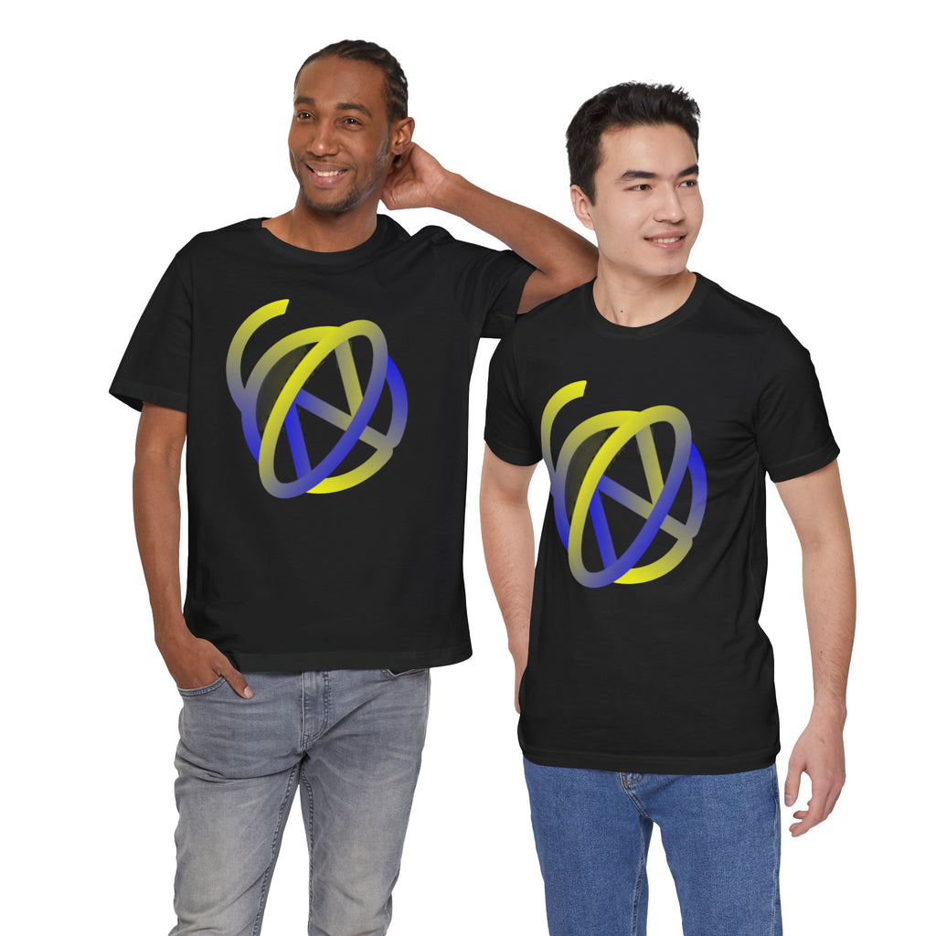 Yellow N Blue Logo - Color