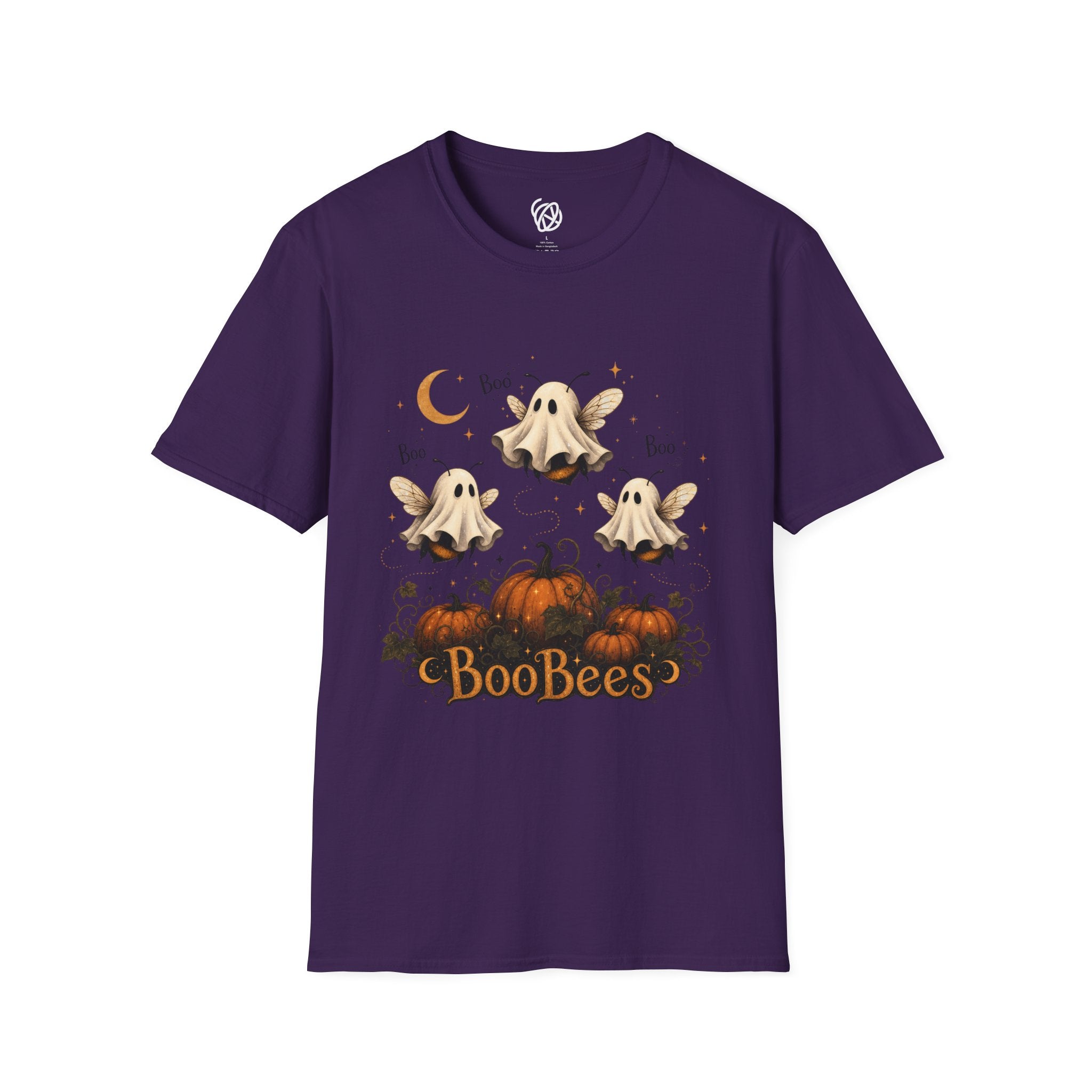 BooBees Halloween T-Shirt — Cute Ghost Bees Pumpkin Boo Tee
