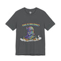 Graphic Tee — "This Is Bullsheet" Ghost Illustration Shirt