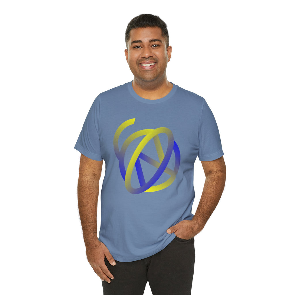 Yellow N Blue Logo - Color