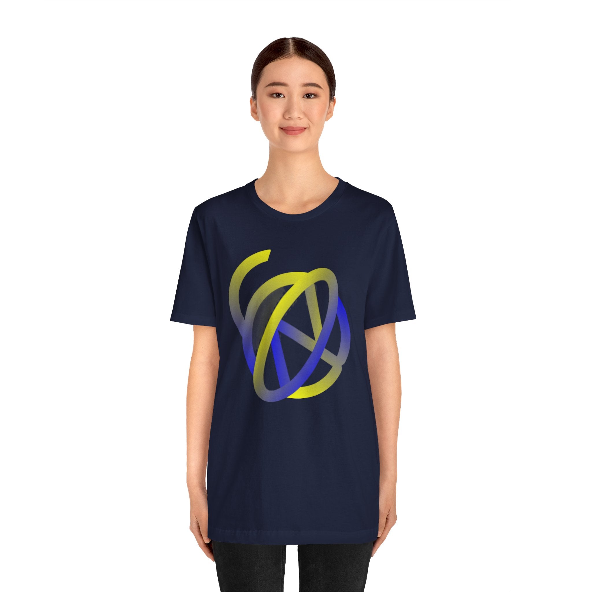 Yellow N Blue Logo - Color