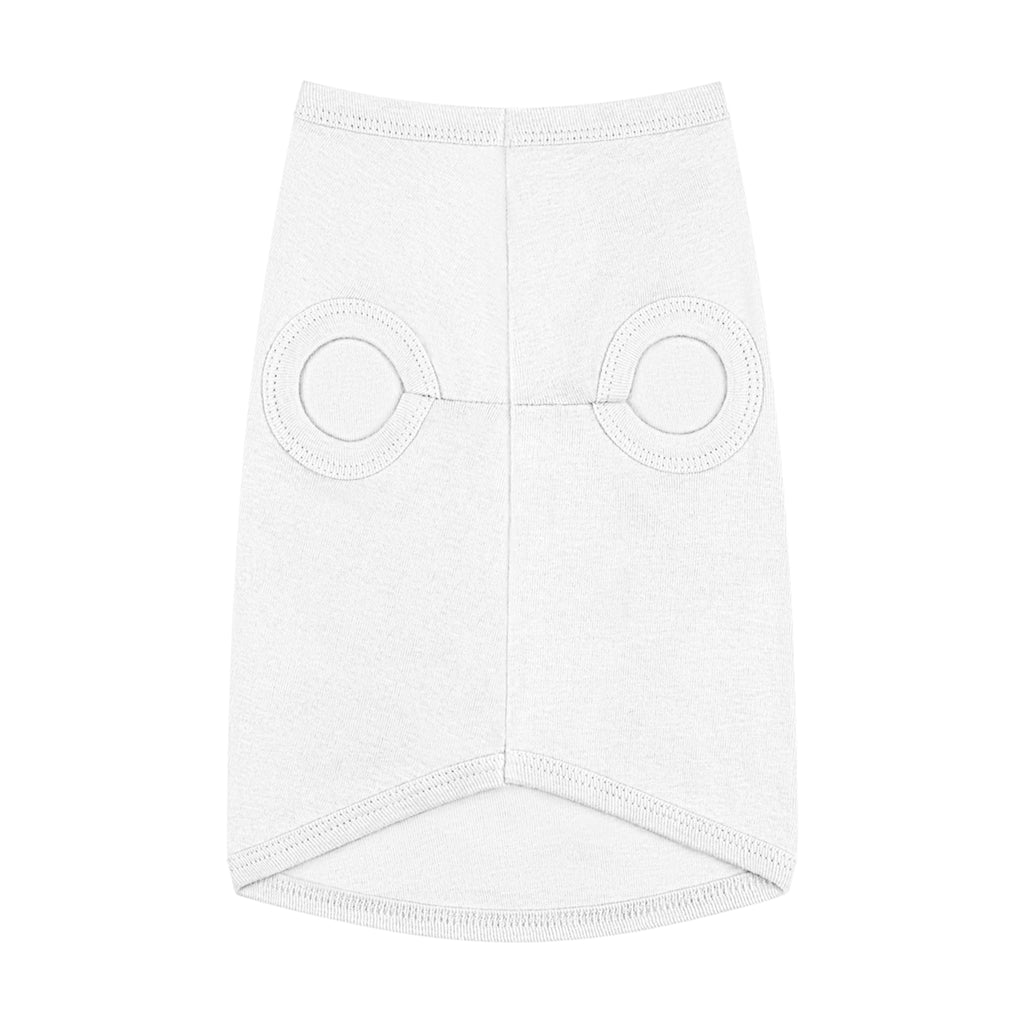 Halloween Pet Tank Top — "100% Good Boi (In Spirit)" Ghost Dog Costume