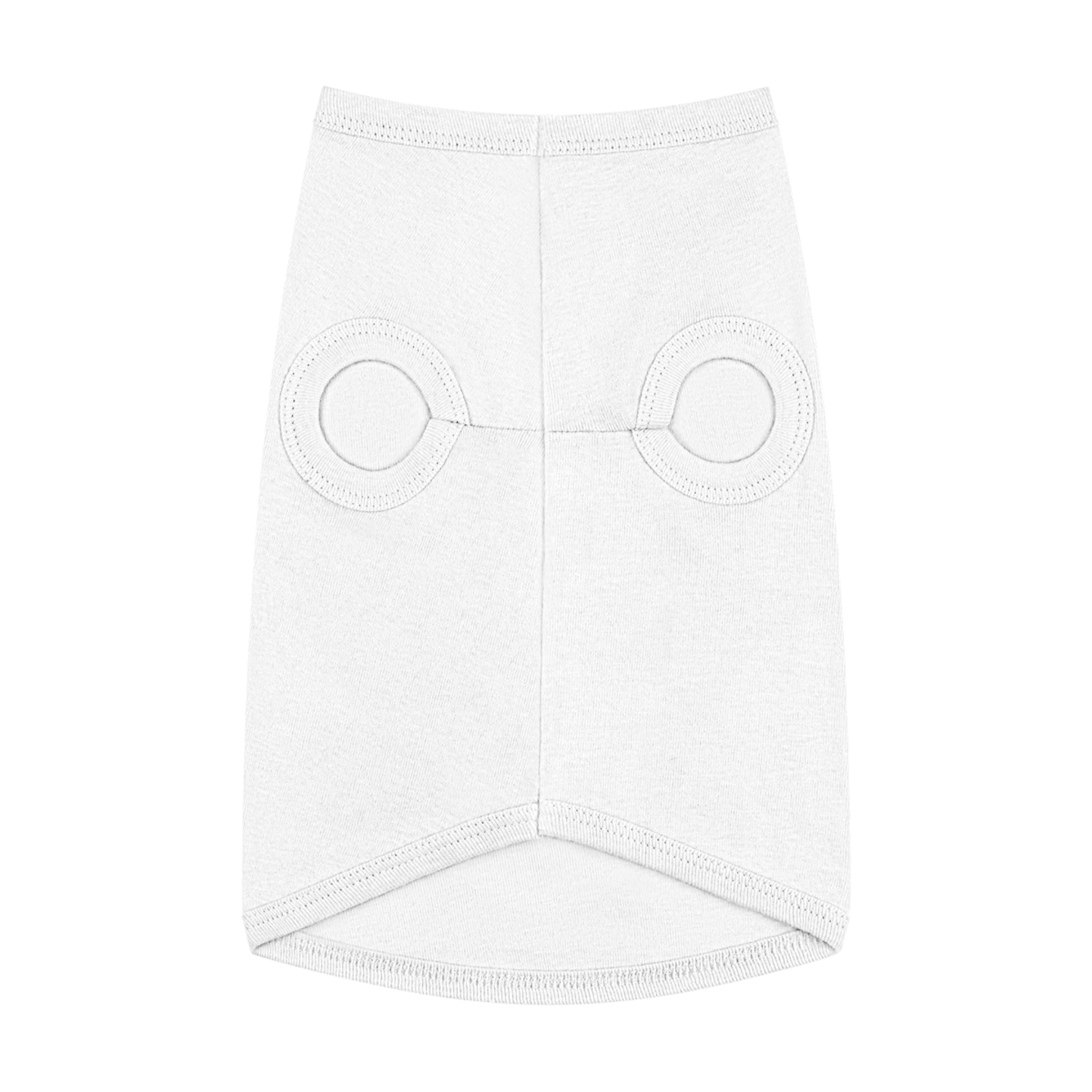 Halloween Pet Tank Top — "100% Good Boi (In Spirit)" Ghost Dog Costume