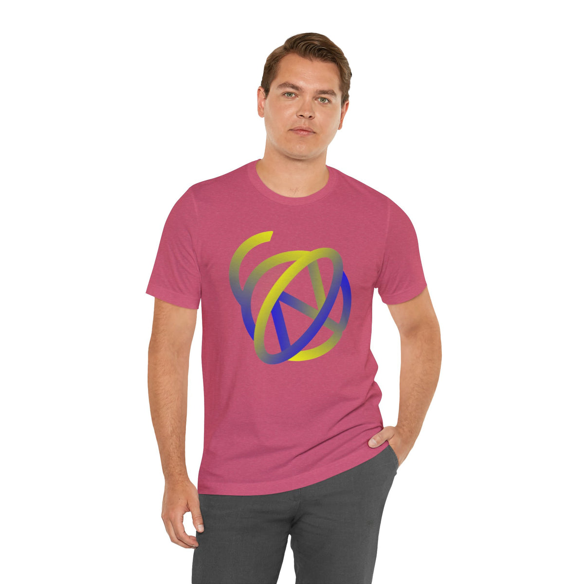 Yellow N Blue Logo - Color