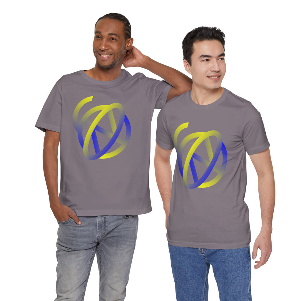 Yellow N Blue Logo - Color