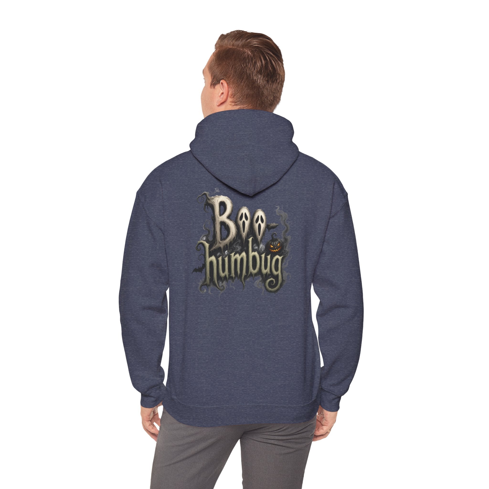 Hoodie — "Boo Humbug" Halloween Graphic Hooded Sweatshirt