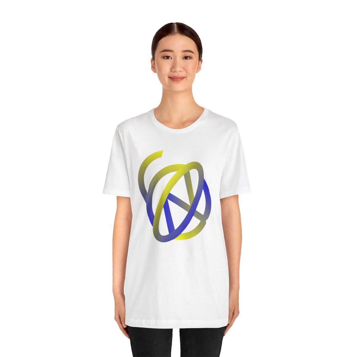 Yellow N Blue Logo - Color