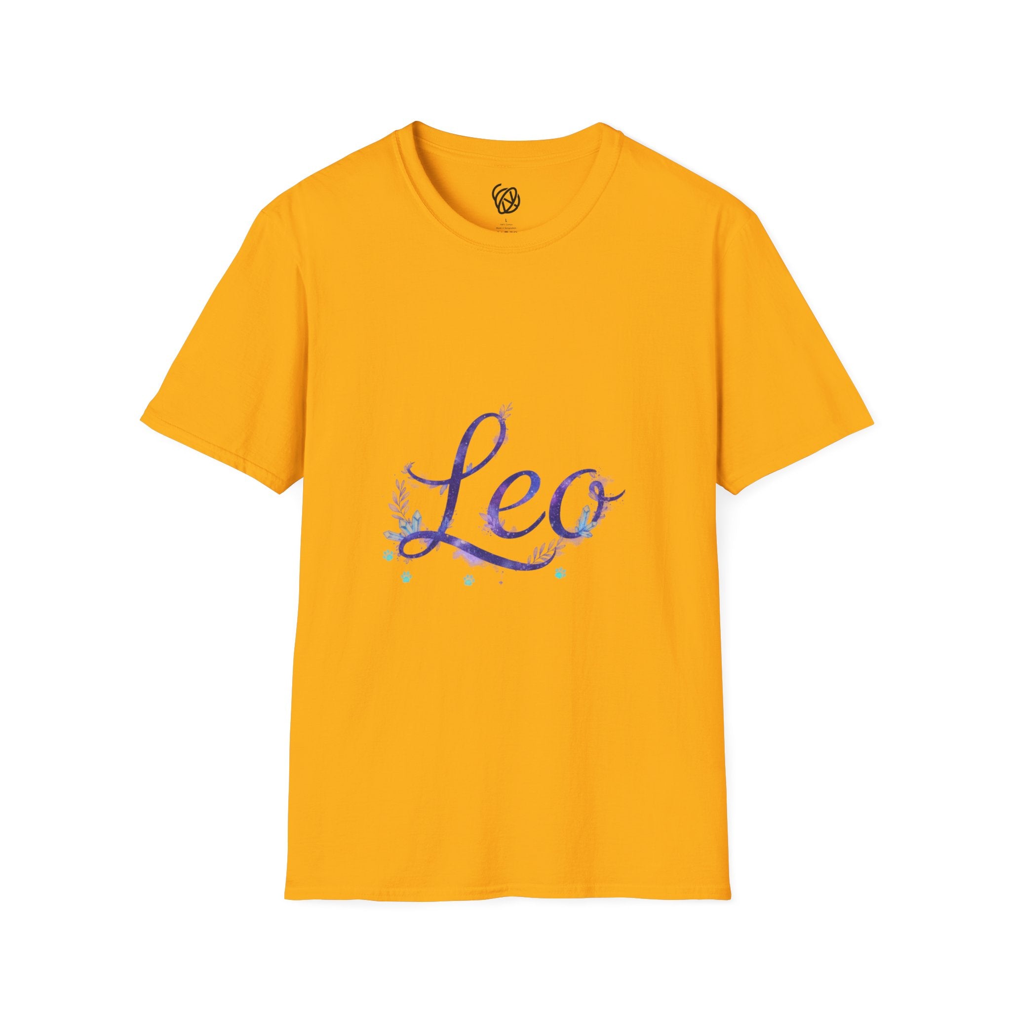 Leo Zodiac T-Shirt — Purple Constellation Astrology Tee