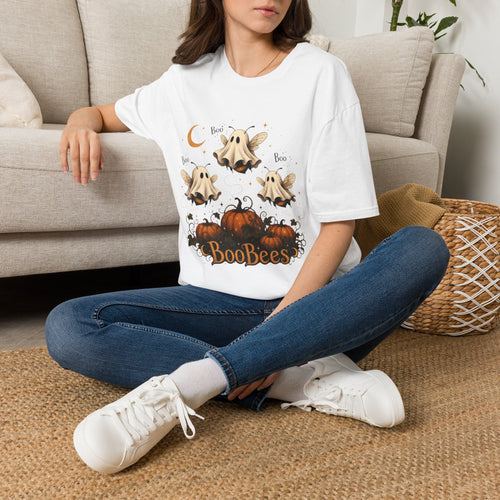 BooBees Halloween T-Shirt — Cute Ghost Bees Pumpkin Boo Tee