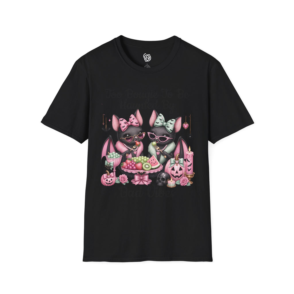 Bat Sisters Graphic Tee — Cute Gothic Kawaii Bats with Bows