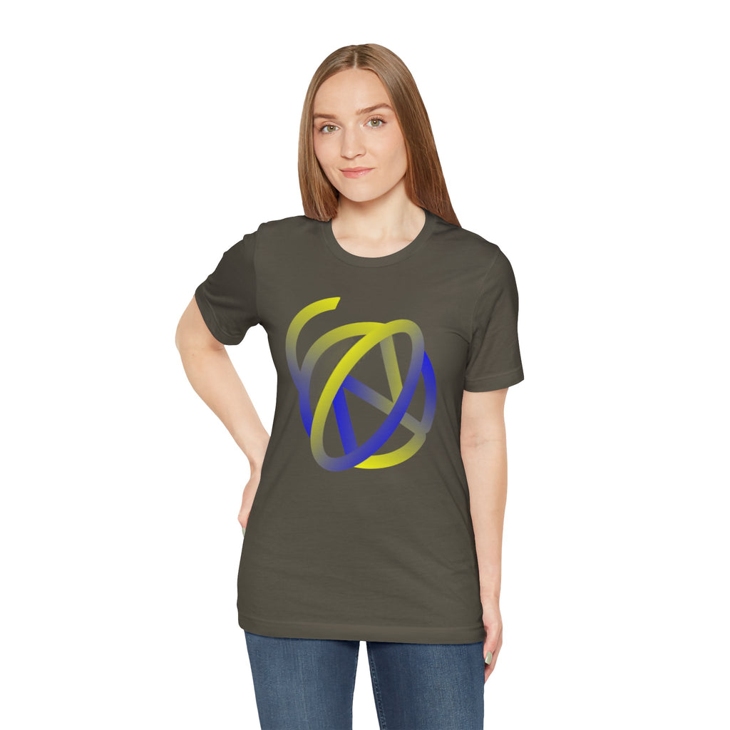 Yellow N Blue Logo - Color