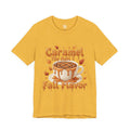 Caramel Fall Flavor Tee — "Caramel The Real Fall Flavor" Autumn Coffee Shirt
