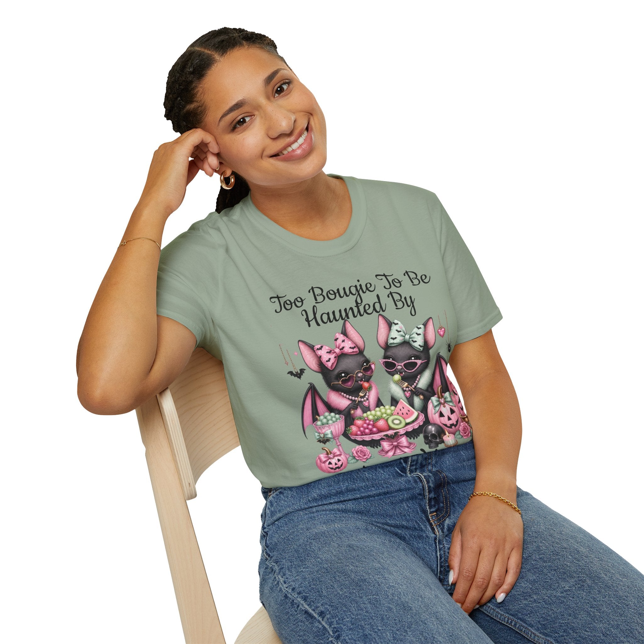 Bat Sisters Graphic Tee — Cute Gothic Kawaii Bats with Bows