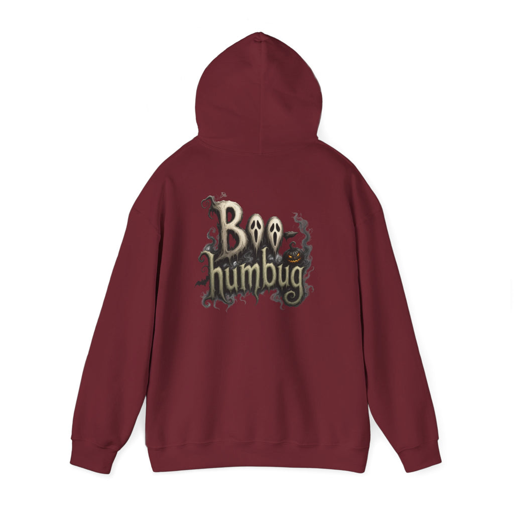 Hoodie — "Boo Humbug" Halloween Graphic Hooded Sweatshirt