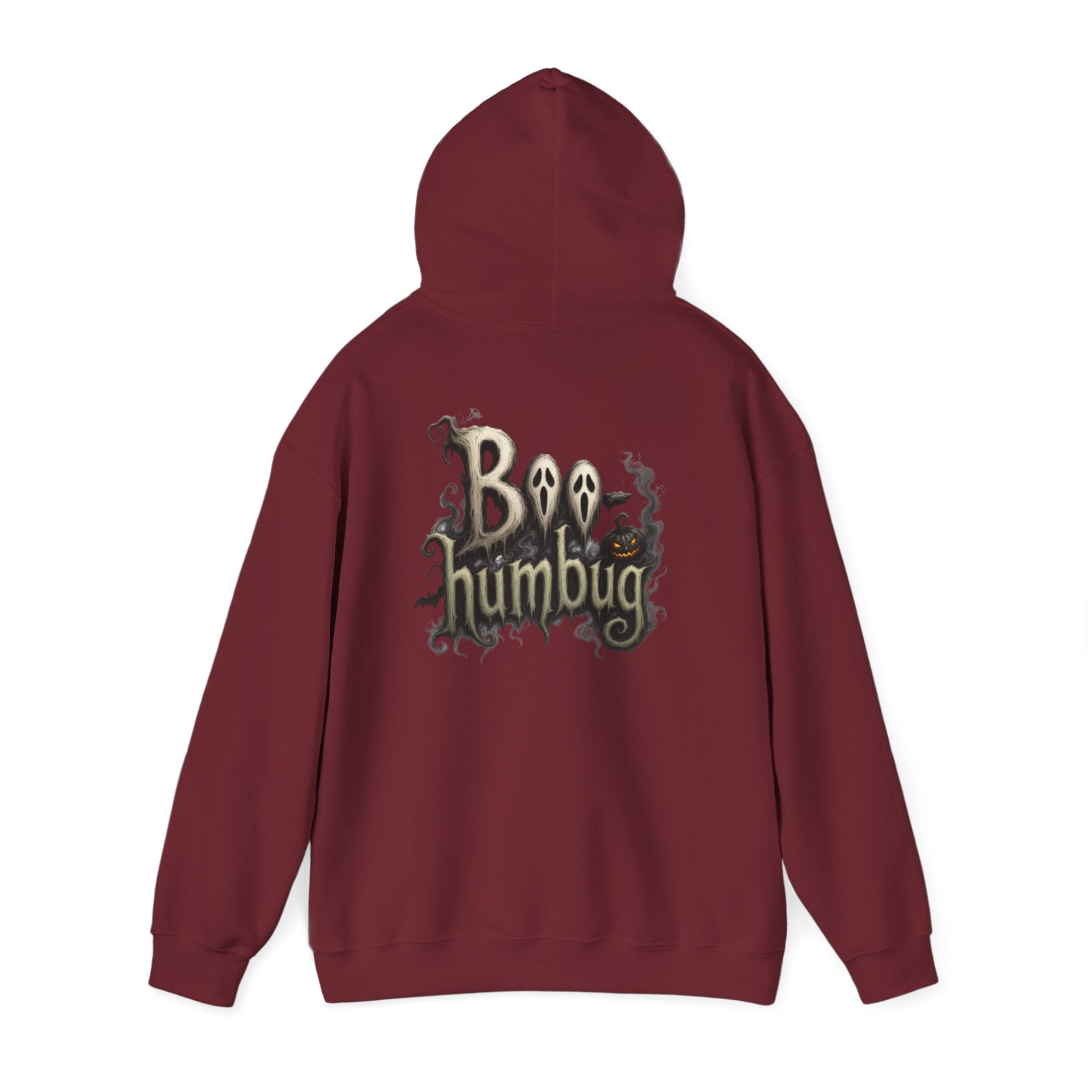 Hoodie — "Boo Humbug" Halloween Graphic Hooded Sweatshirt