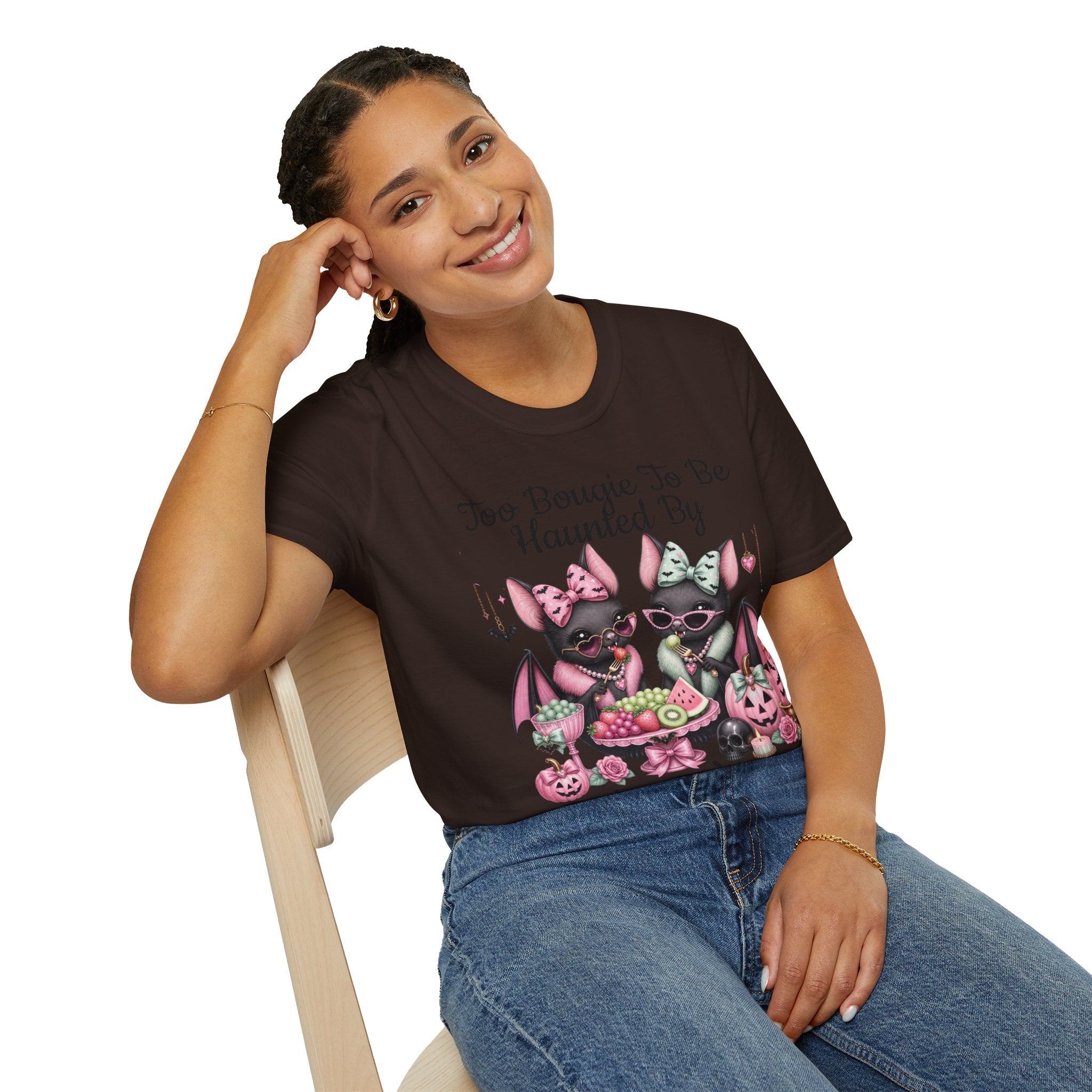 Bat Sisters Graphic Tee — Cute Gothic Kawaii Bats with Bows