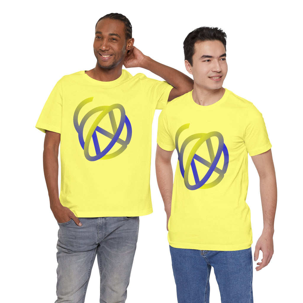 Yellow N Blue Logo - Color