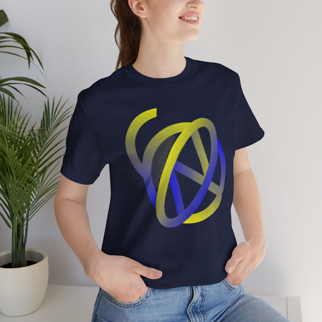 Yellow N Blue Logo - Color