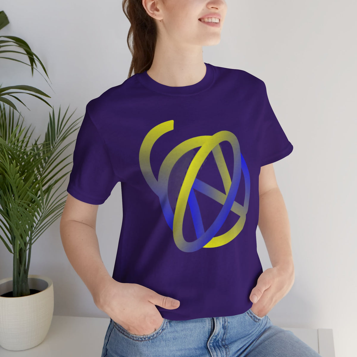 Yellow N Blue Logo - Color