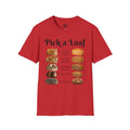 "Pick a Loaf" T-Shirt — Funny Bread & Animal Choosing Humor Graphic Tee