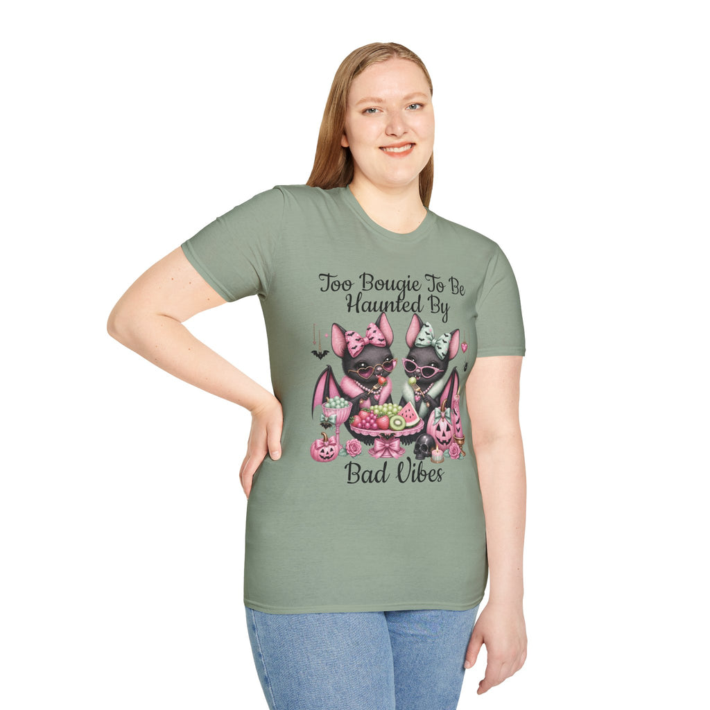 Bat Sisters Graphic Tee — Cute Gothic Kawaii Bats with Bows