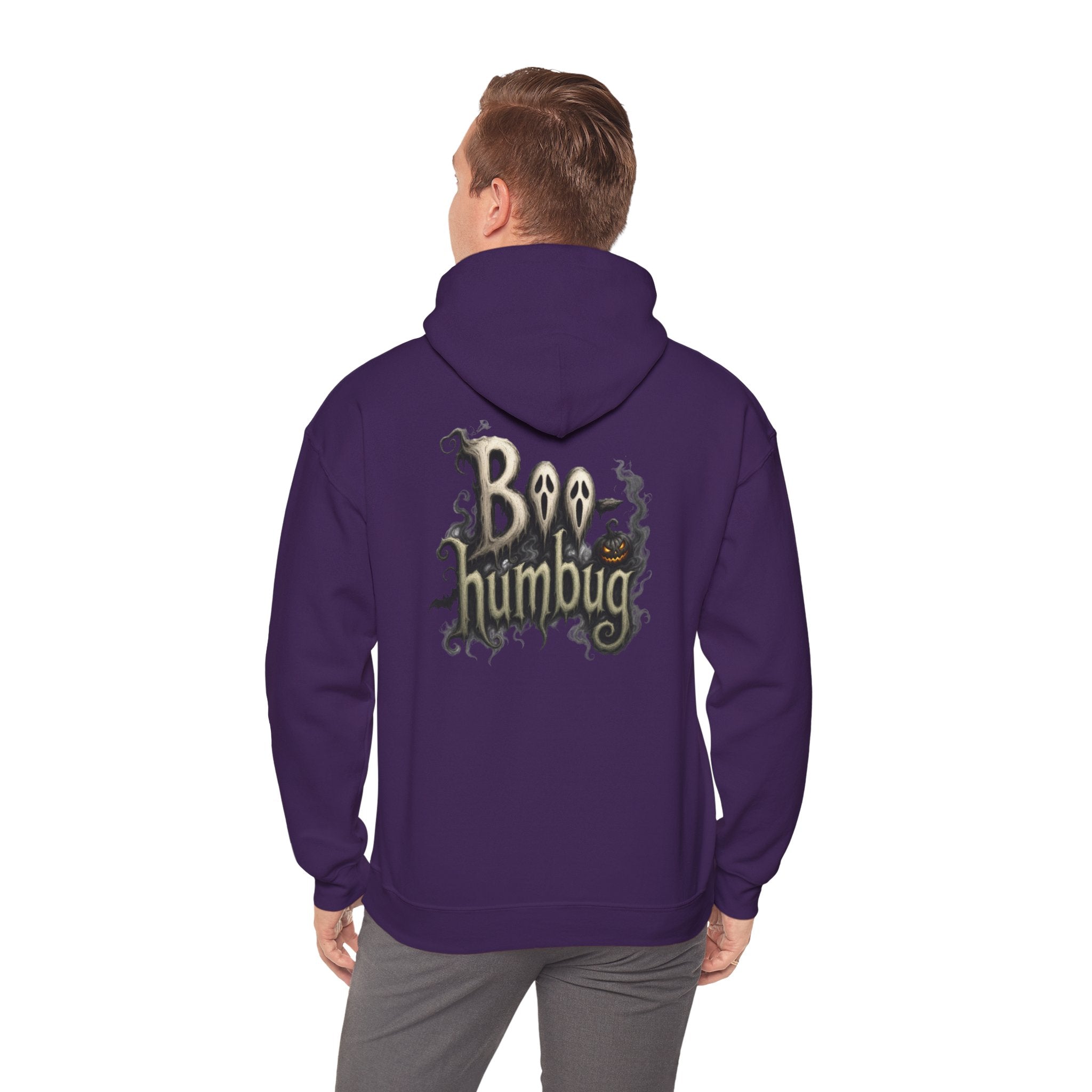 Hoodie — "Boo Humbug" Halloween Graphic Hooded Sweatshirt