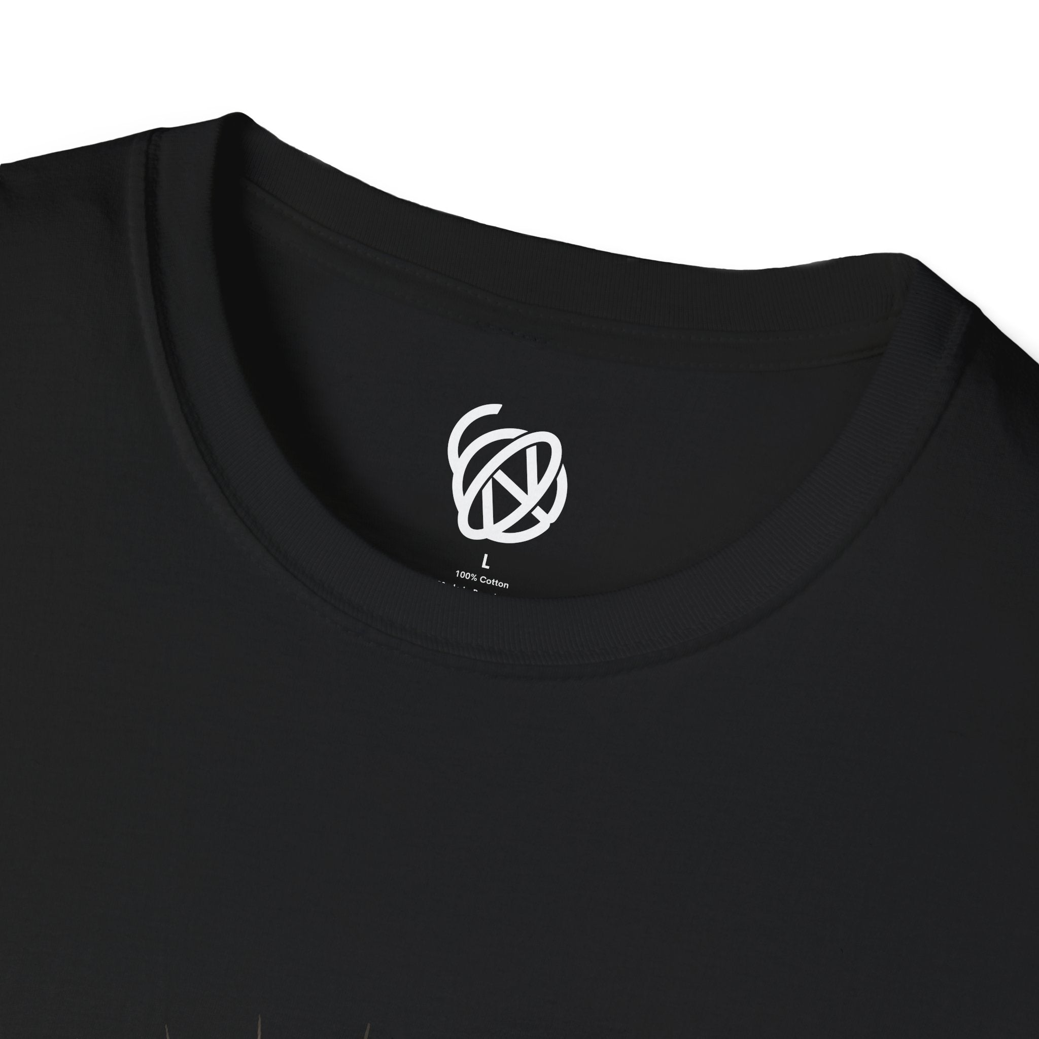 Leo Zodiac T-Shirt — Gold Script Astrology Tee for Leo Season