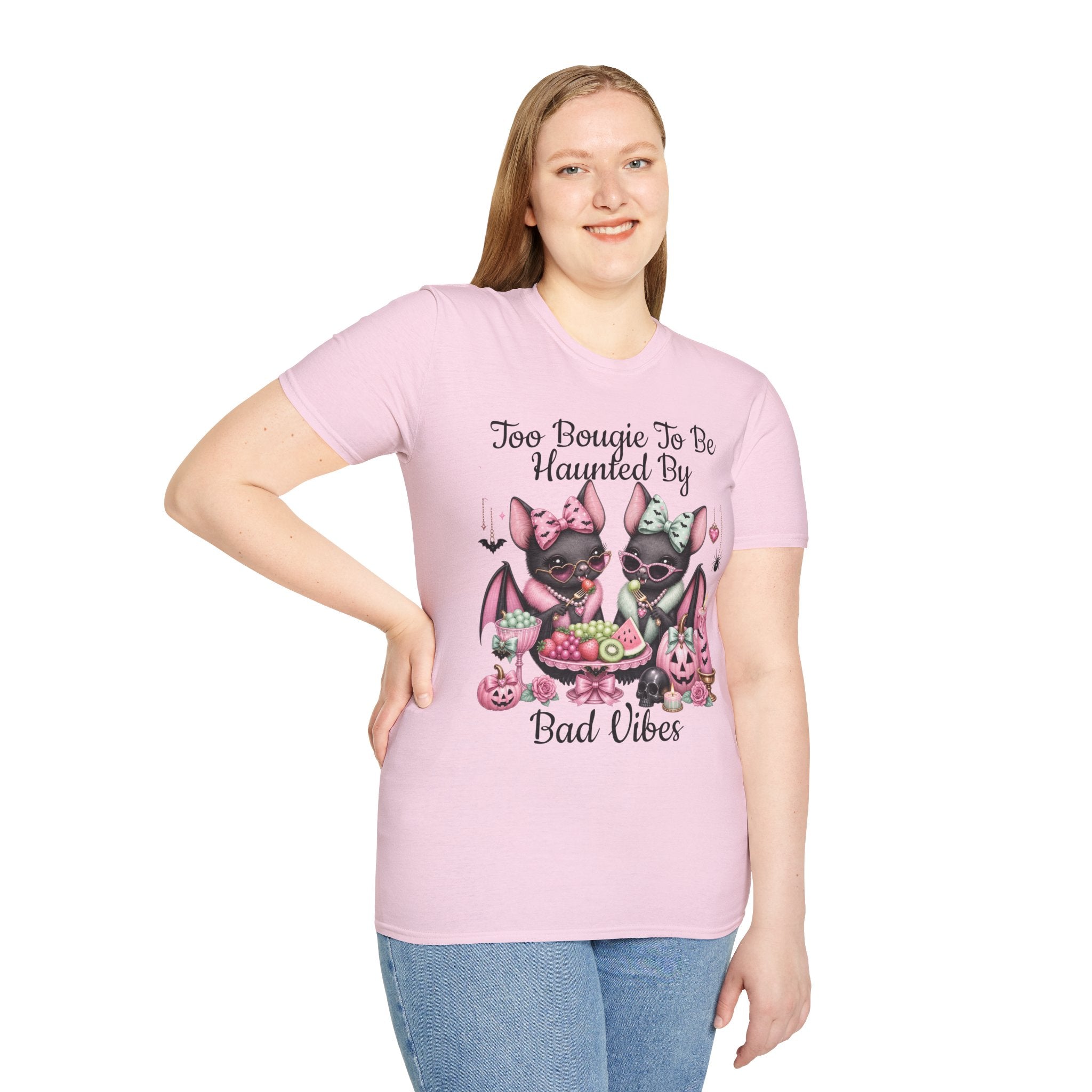 Bat Sisters Graphic Tee — Cute Gothic Kawaii Bats with Bows