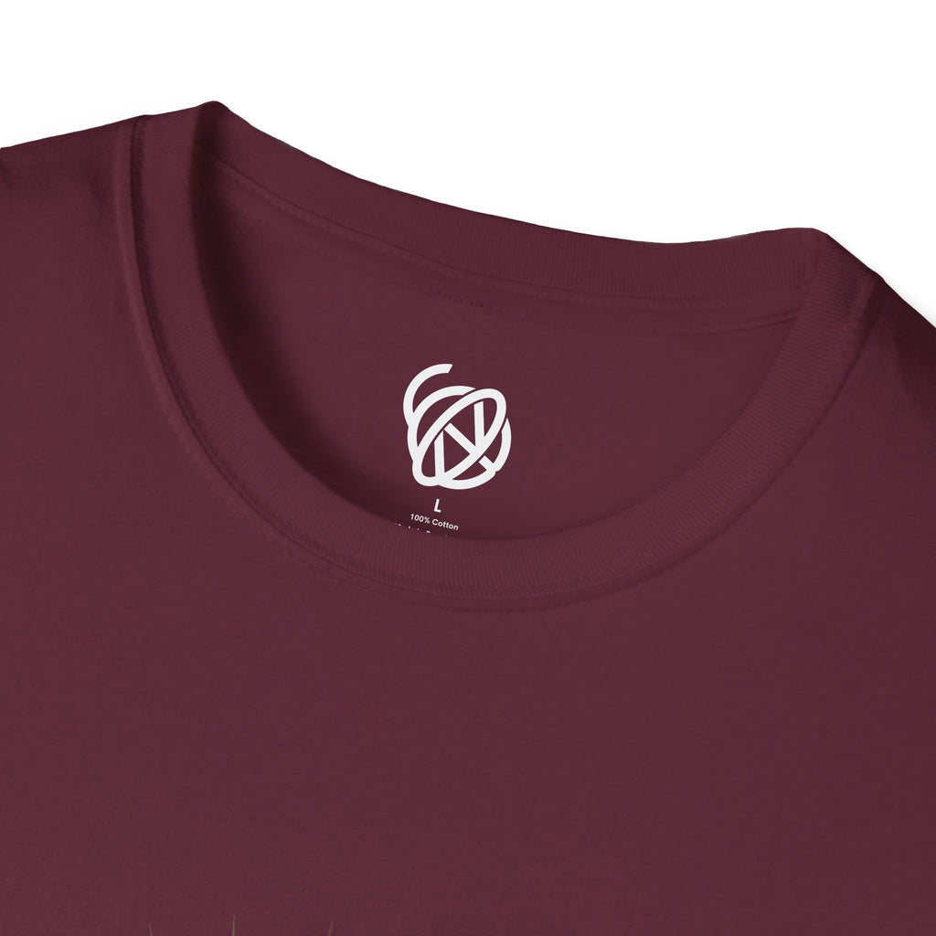 Leo Zodiac T-Shirt — Gold Script Astrology Tee for Leo Season